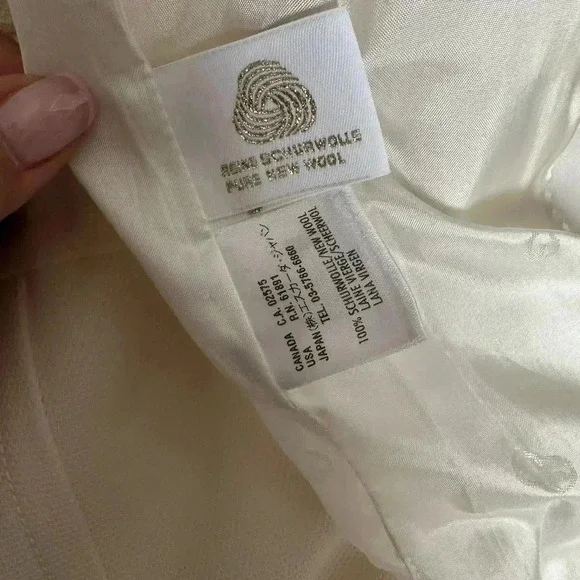 Escada SZ S M Cream Dress Suite - Picture 13 of 15